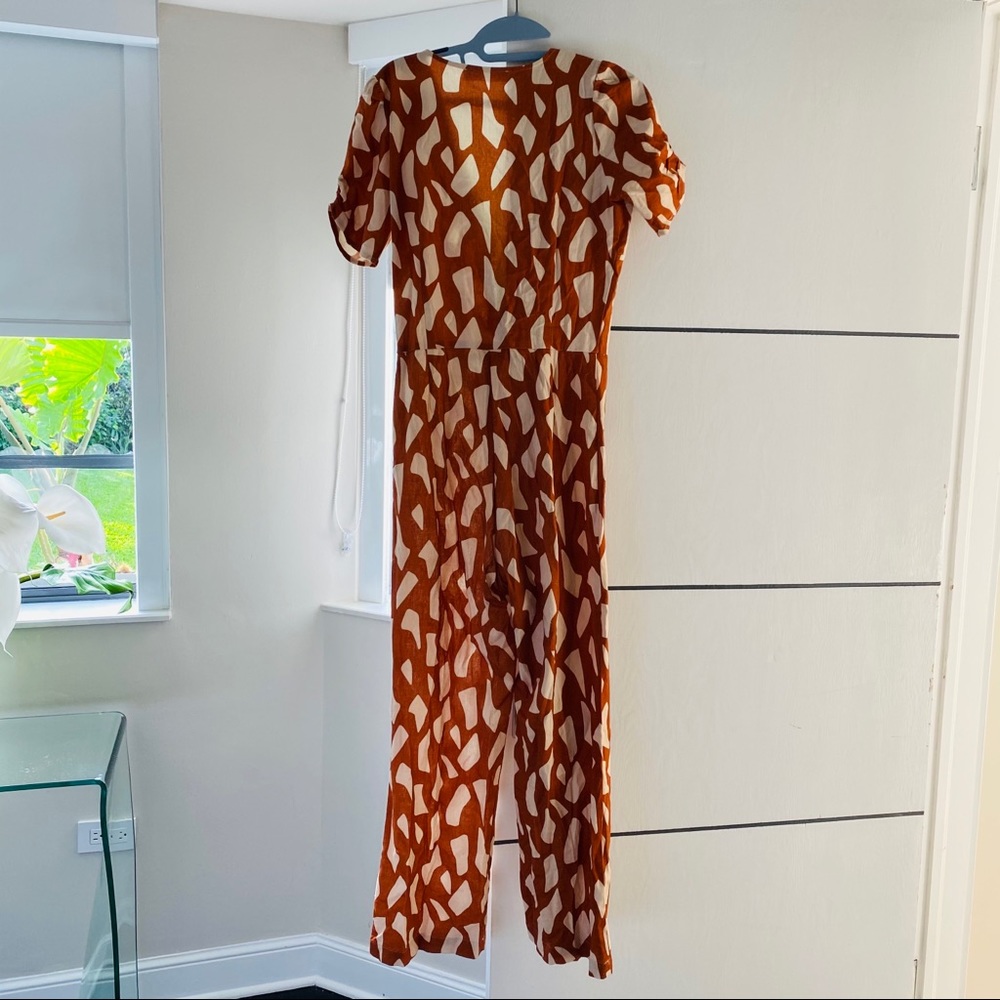 Elle Jay Orange jump suit